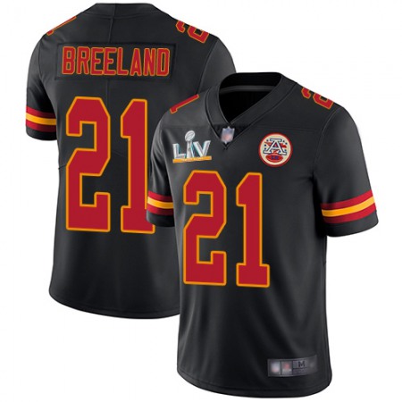 Nike Kansas City Chiefs No21 Bashaud Breeland Camo Men's Super Bowl LV Bound Stitched NFL Limited Rush Realtree Jersey